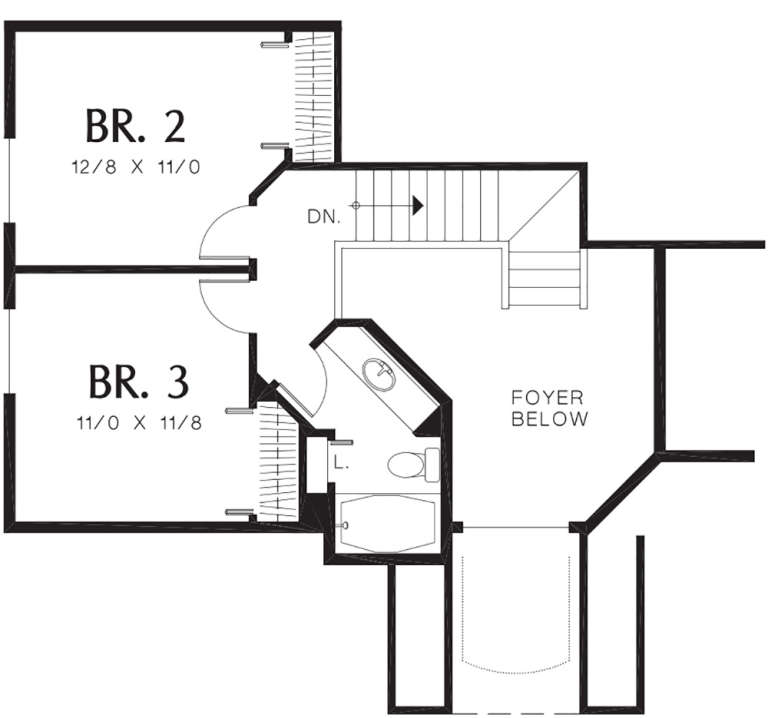 House Plan House Plan #12272 Drawing 2
