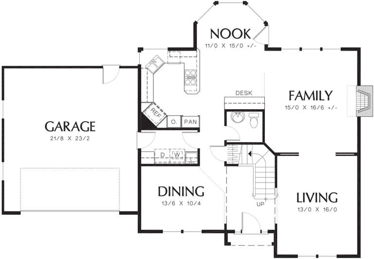 House Plan House Plan #12274 Drawing 1