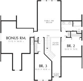Second Floor for House Plan #2559-00487