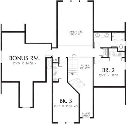 Second Floor for House Plan #2559-00487