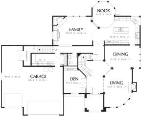 Main Floor  for House Plan #2559-00495