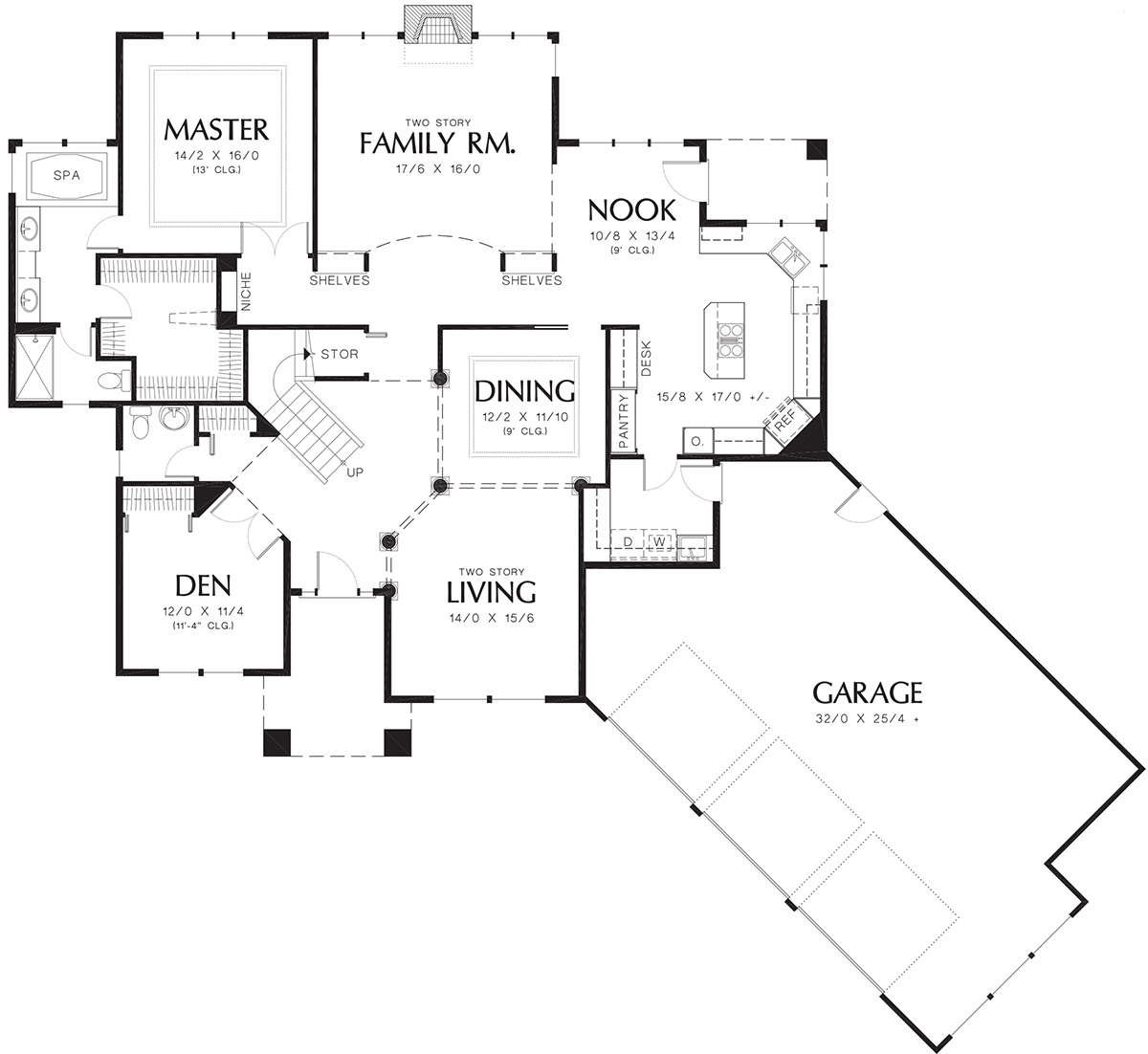 Main Floor  for House Plan #2559-00498