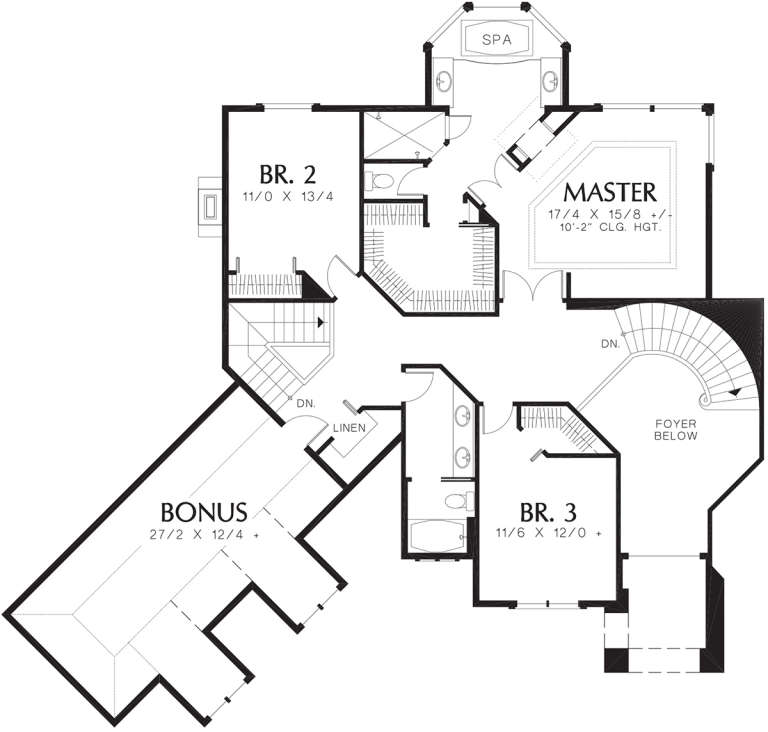House Plan House Plan #12292 Drawing 2