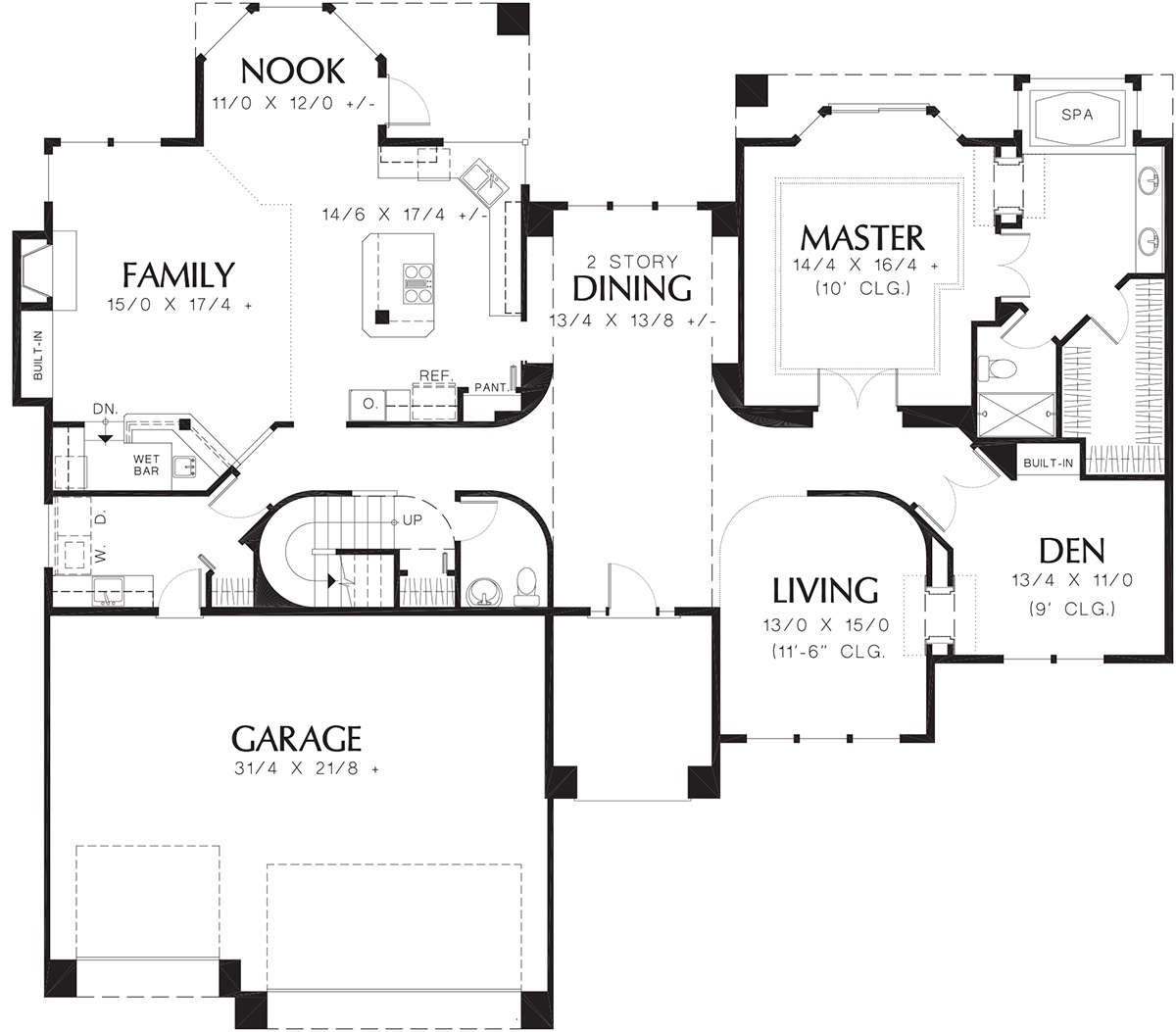 Main Floor  for House Plan #2559-00502