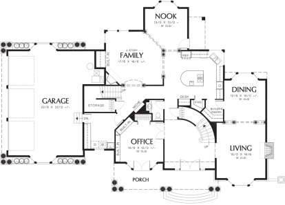 Main Floor  for House Plan #2559-00503
