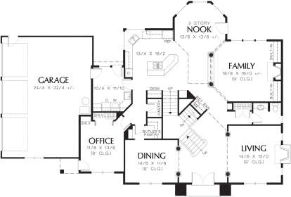 Main Floor  for House Plan #2559-00504