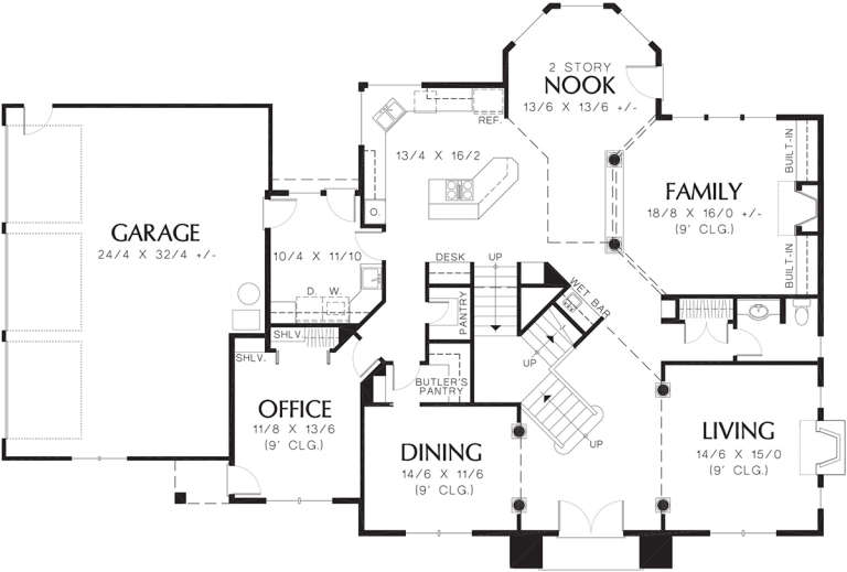 House Plan House Plan #12296 Drawing 1