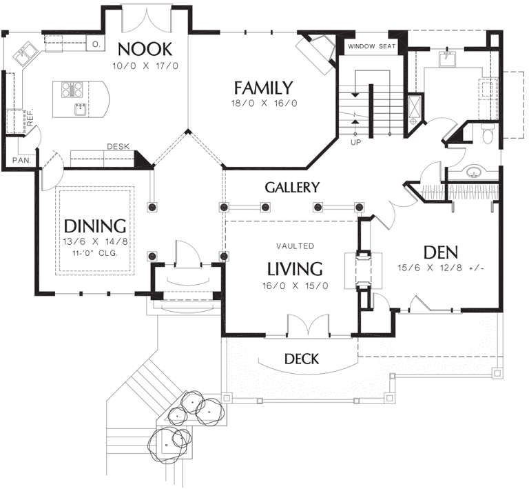 House Plan House Plan #12299 Drawing 1
