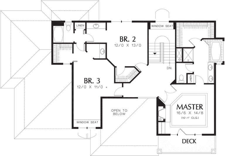 House Plan House Plan #12299 Drawing 2
