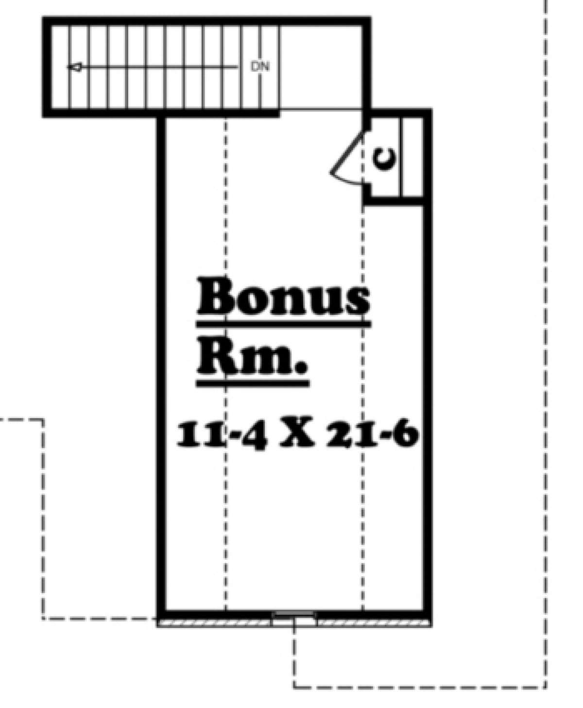 Second Floor for House Plan #041-00010
