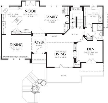 Main Floor  for House Plan #2559-00508