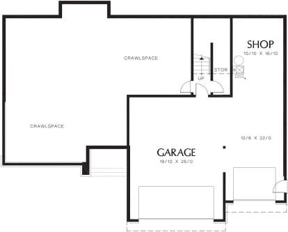Garage for House Plan #2559-00508