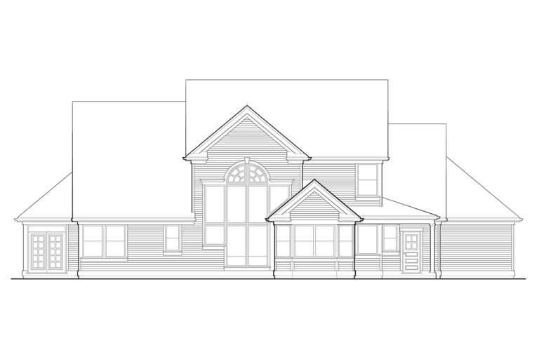 Country House Plan #2559-00509 Elevation Photo