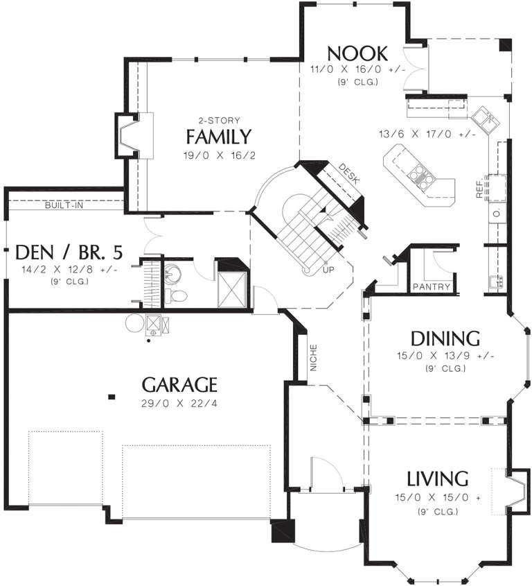 House Plan House Plan #12305 Drawing 1
