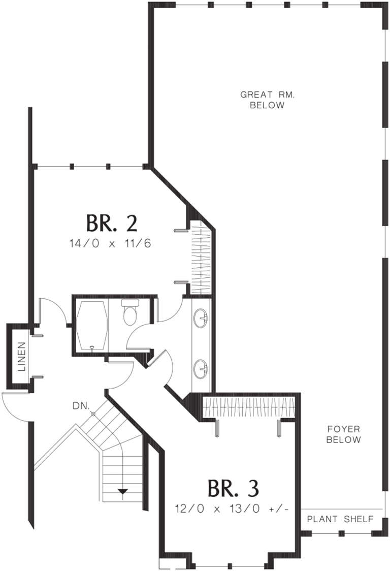 House Plan House Plan #12306 Drawing 2