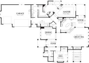 Main Floor  for House Plan #2559-00515