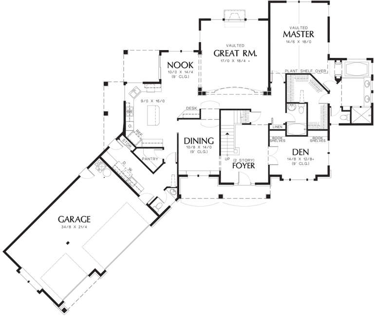 House Plan House Plan #12308 Drawing 1