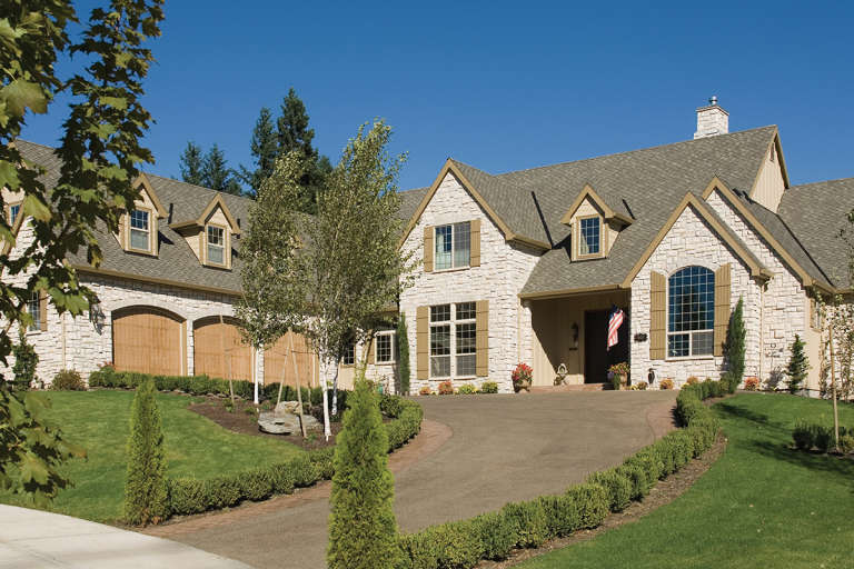 European House Plan #2559-00519 Elevation Photo