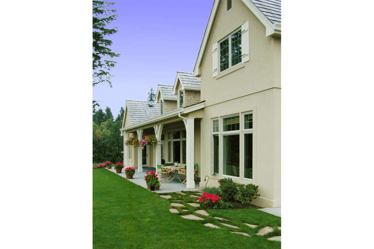 European House Plan #2559-00519 Elevation Photo