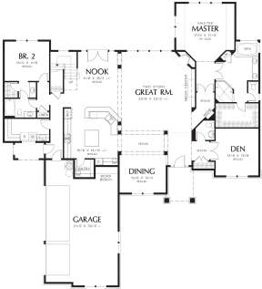 Main Floor  for House Plan #2559-00521