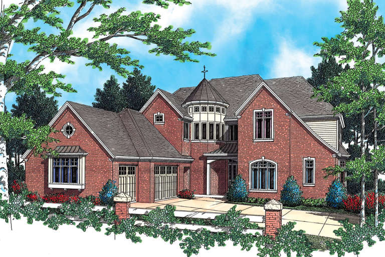 House Plan House Plan #12314 Front Elevation