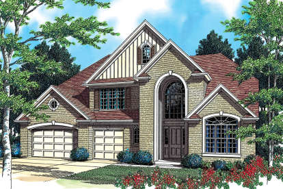Traditional House Plan #2559-00523 Elevation Photo