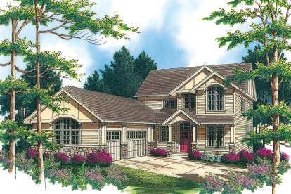Craftsman House Plan #2559-00524 Elevation Photo