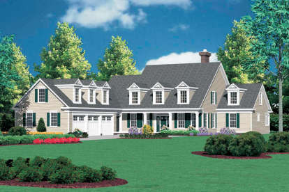 Country House Plan #2559-00526 Elevation Photo