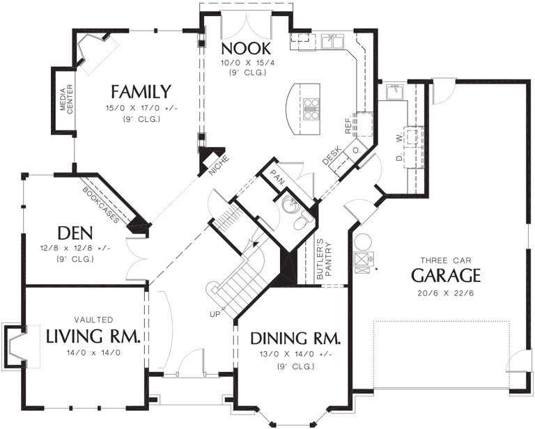 House Plan House Plan #12322 Drawing 1