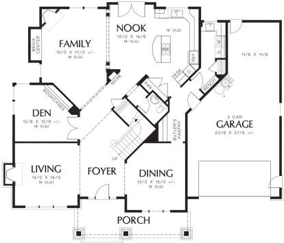 Main Floor  for House Plan #2559-00531