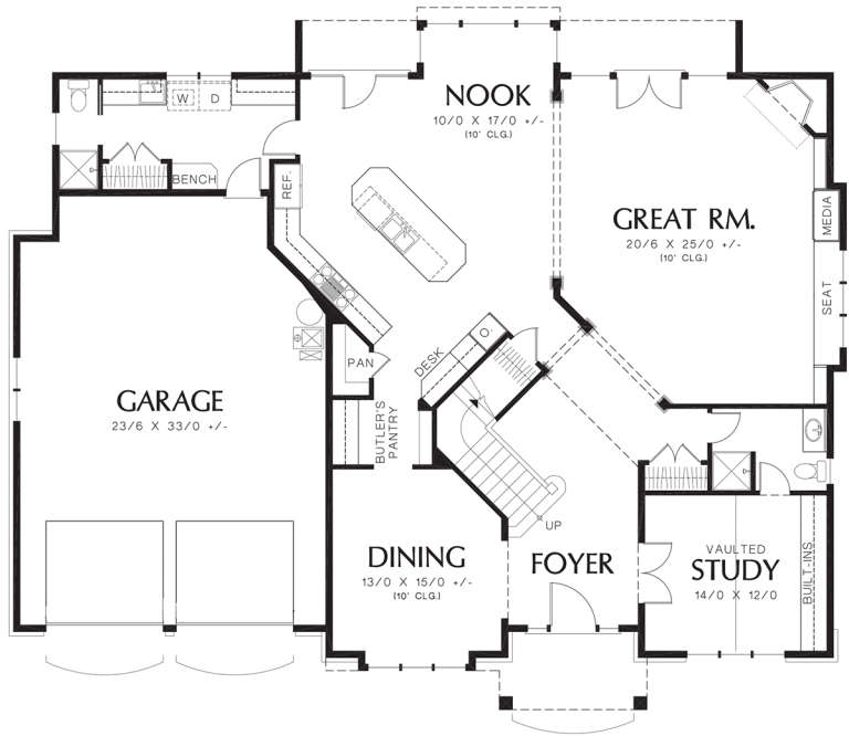 House Plan House Plan #12324 Drawing 1