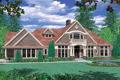 Traditional House Plan #2559-00533 Elevation Photo