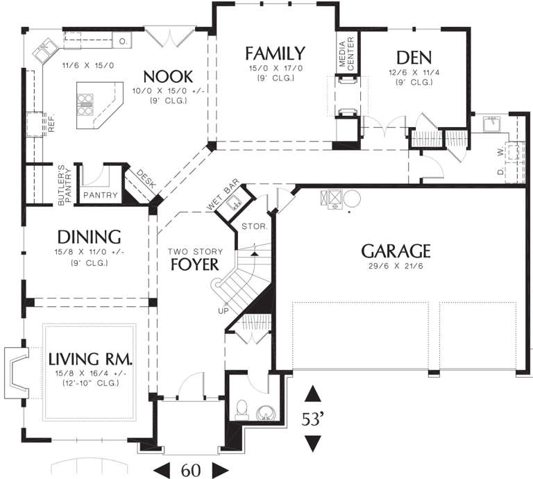 House Plan House Plan #12326 Drawing 1