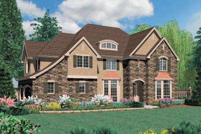 Traditional House Plan #2559-00539 Elevation Photo