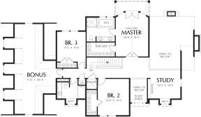 Second Floor for House Plan #2559-00540