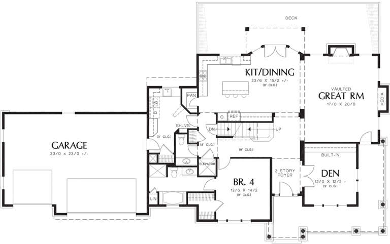 House Plan House Plan #12333 Drawing 1