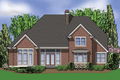 Cape Cod House Plan #2559-00543 Elevation Photo