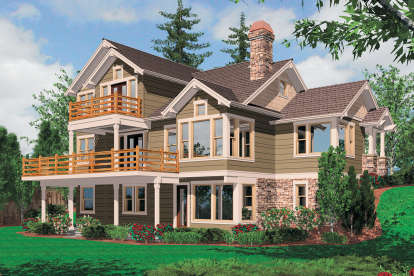 Craftsman House Plan #2559-00544 Elevation Photo