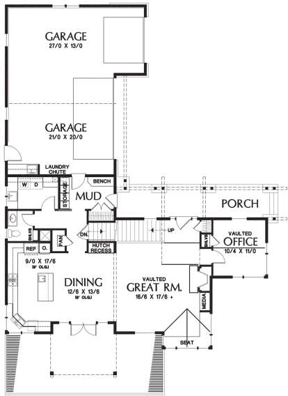 Main Floor  for House Plan #2559-00544