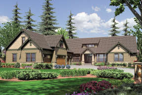 Craftsman House Plan #2559-00547 Elevation Photo