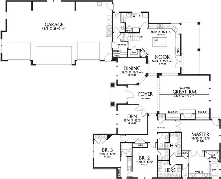 House Plan House Plan #12339 Drawing 1