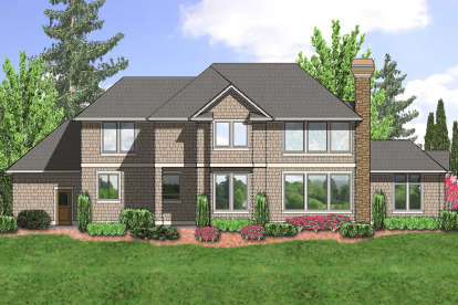 Craftsman House Plan #2559-00548 Elevation Photo