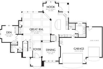 Main Floor  for House Plan #2559-00548