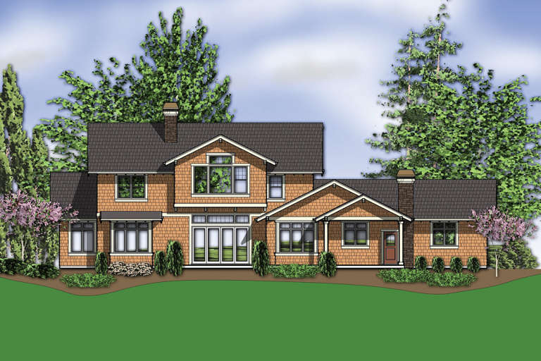 Craftsman House Plan #2559-00556 Elevation Photo