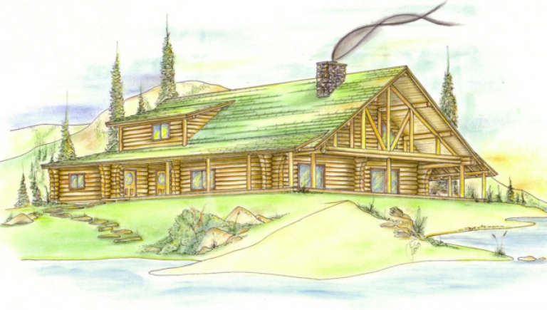House Plan House Plan #1235 Front Elevation