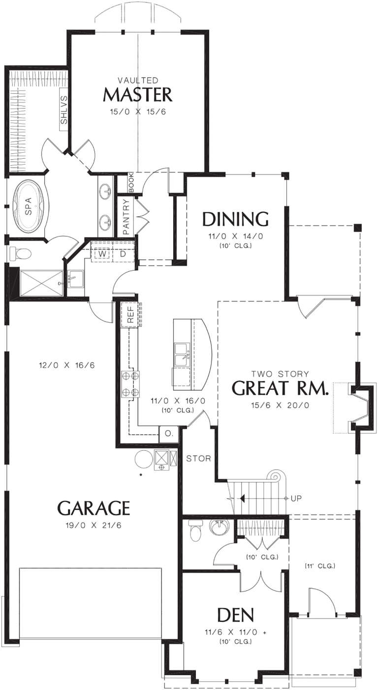 House Plan House Plan #12350 Drawing 1