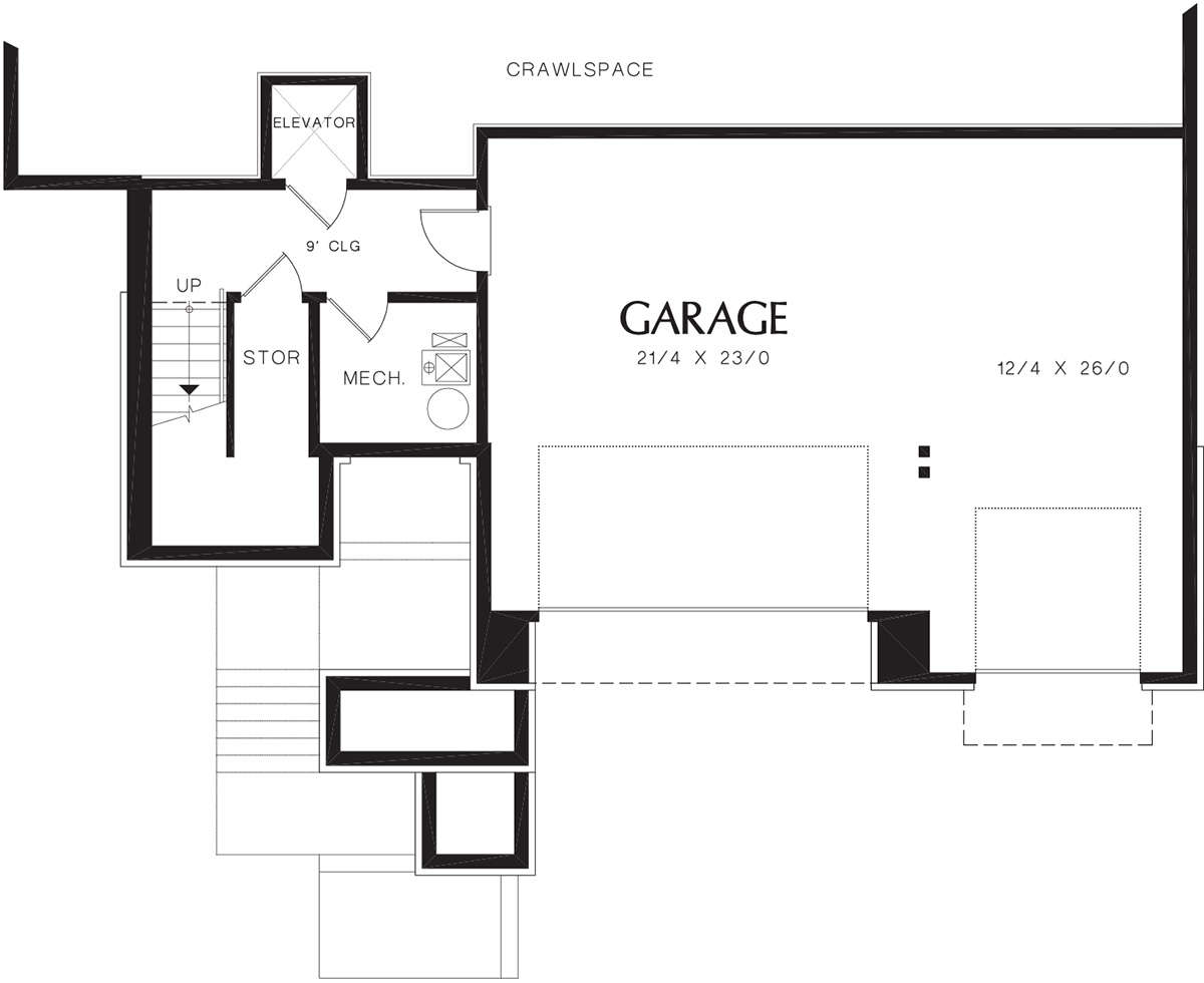 Garage for House Plan #2559-00559