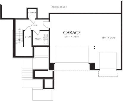 Garage for House Plan #2559-00559