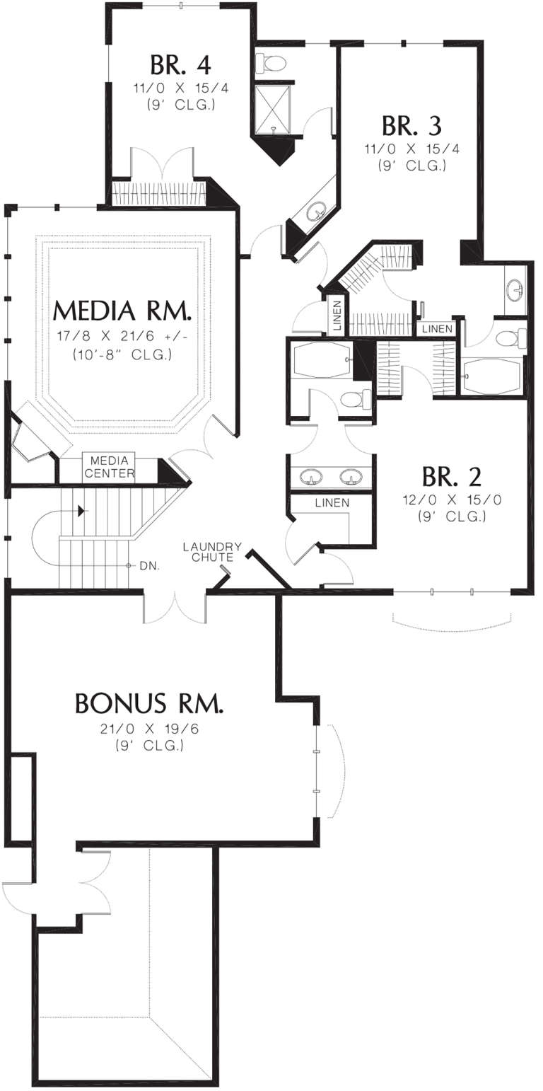 House Plan House Plan #12352 Drawing 2
