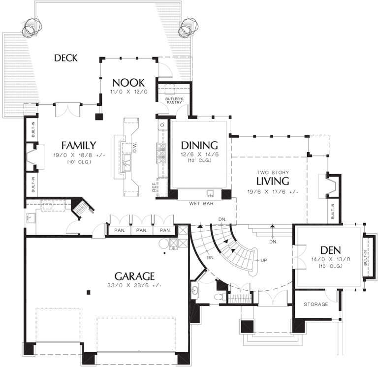 House Plan House Plan #12353 Drawing 1